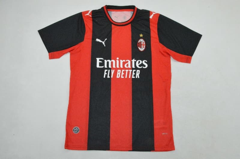 AAA(Thailand) AC Milan 26/27 Home Soccer Jersey