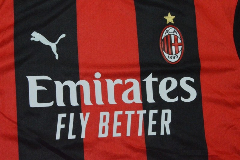 AAA(Thailand) AC Milan 26/27 Home Soccer Jersey (Player)