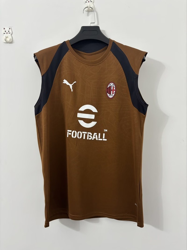 AAA(Thailand) AC Milan 26/27 Training Vest Soccer Jersey