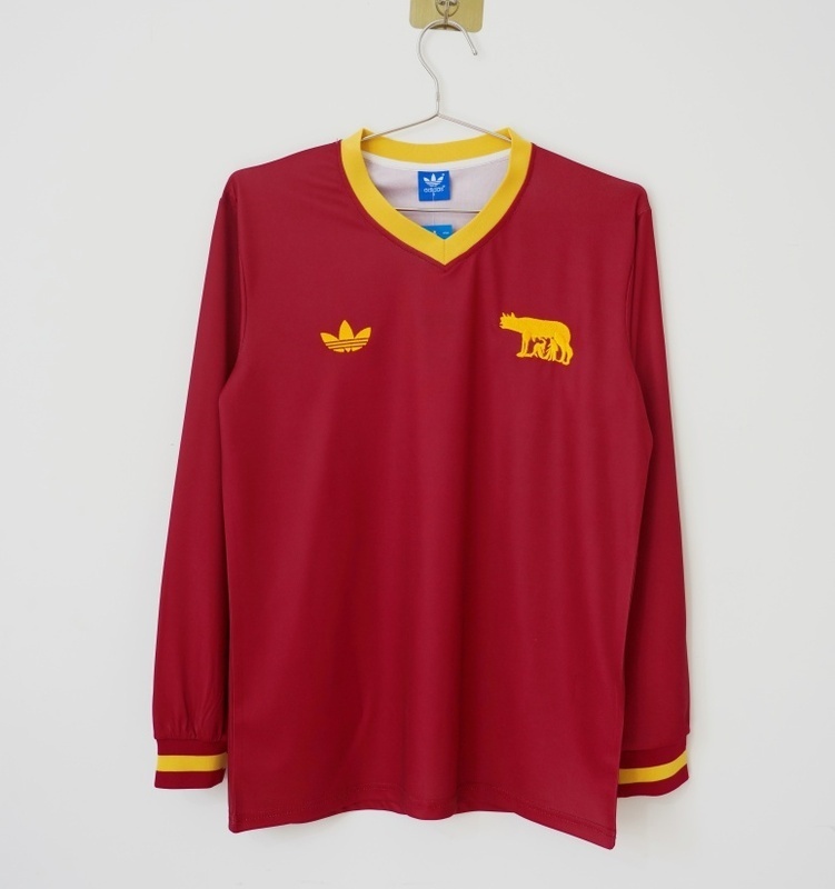 AAA(Thailand) AS Roma 26/27 100th Anniversary Long Sleeve Soccer Jersey AAA(Thailand) AS Roma 26/27 100th Anniversary Long Sleeve Soccer Jersey