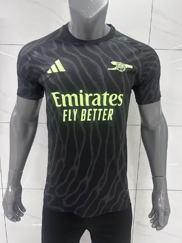 AAA(Thailand) Arsenal 26/27 Goalkeeper Black Soccer Jersey AAA(Thailand) Arsenal 26/27 Goalkeeper Black Soccer Jersey