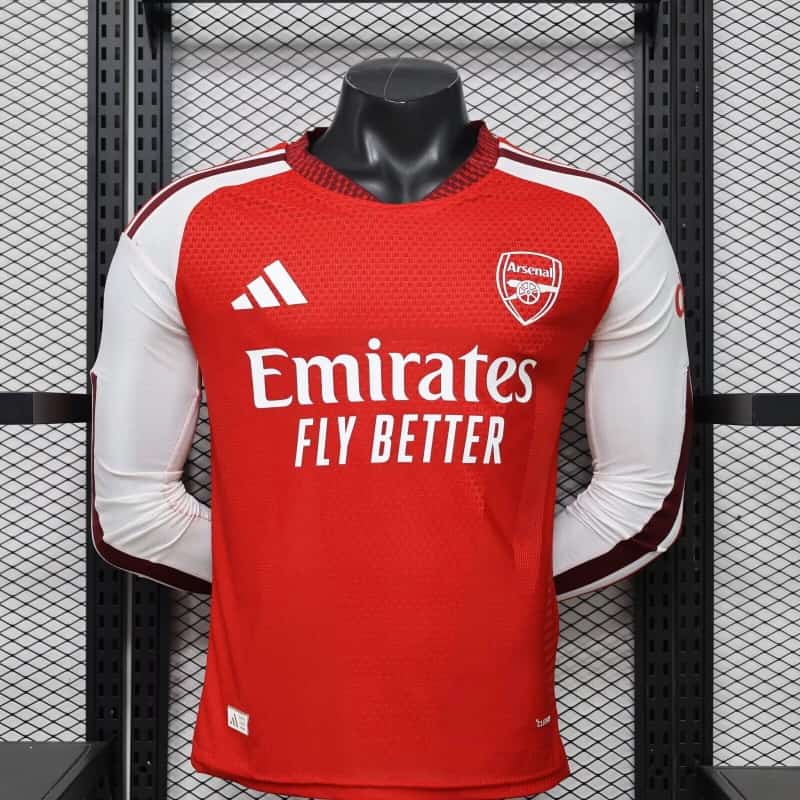 AAA(Thailand) Arsenal 26/27 Home Long Sleeve Soccer Jersey (Player) Leaked AAA(Thailand) Arsenal 26/27 Home Long Sleeve Soccer Jersey (Player) Leaked