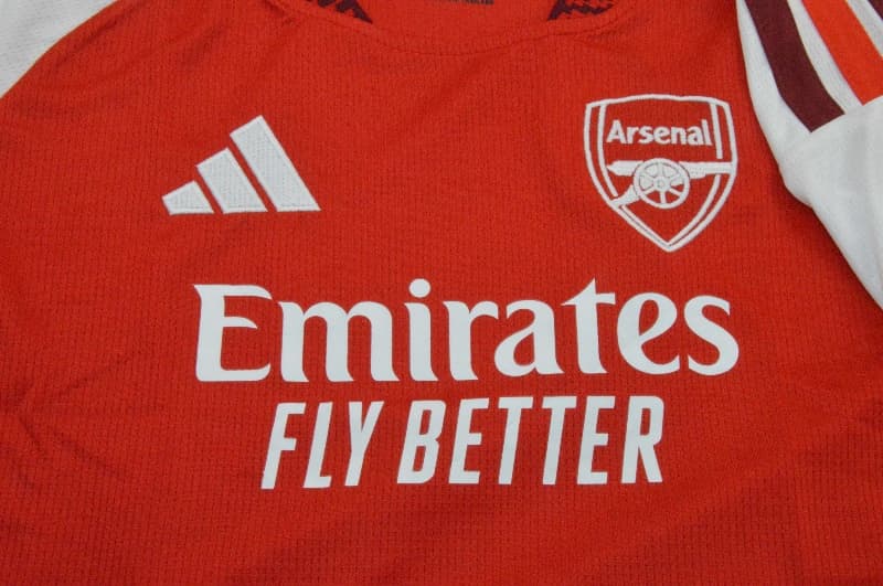 AAA(Thailand) Arsenal 26/27 Home Women Cropped Soccer Jersey