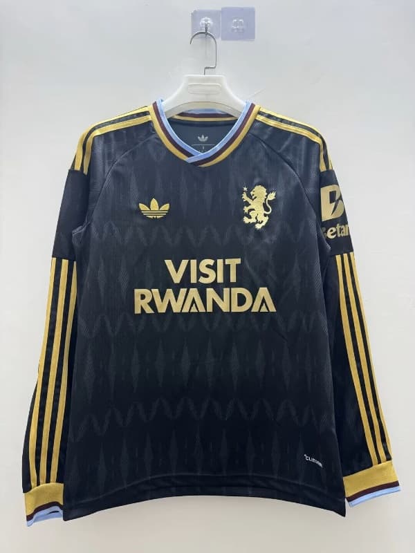 AAA(Thailand) Aston Villa 26/27 Away Long Sleeve Soccer Jersey AAA(Thailand) Aston Villa 26/27 Away Long Sleeve Soccer Jersey