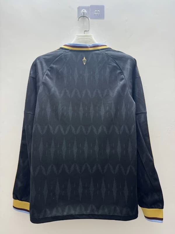 AAA(Thailand) Aston Villa 26/27 Away Long Sleeve Soccer Jersey