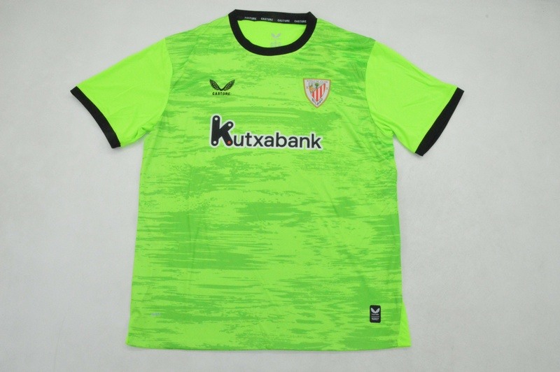AAA(Thailand) Athletic Bilbao 26/27 Goalkeeper Green Soccer Jersey AAA(Thailand) Athletic Bilbao 26/27 Goalkeeper Green Soccer Jersey