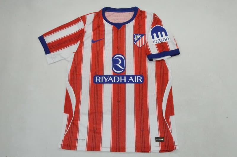 AAA(Thailand) Atletico Madrid 26/27 Home Soccer Jersey (Player) AAA(Thailand) Atletico Madrid 26/27 Home Soccer Jersey (Player)