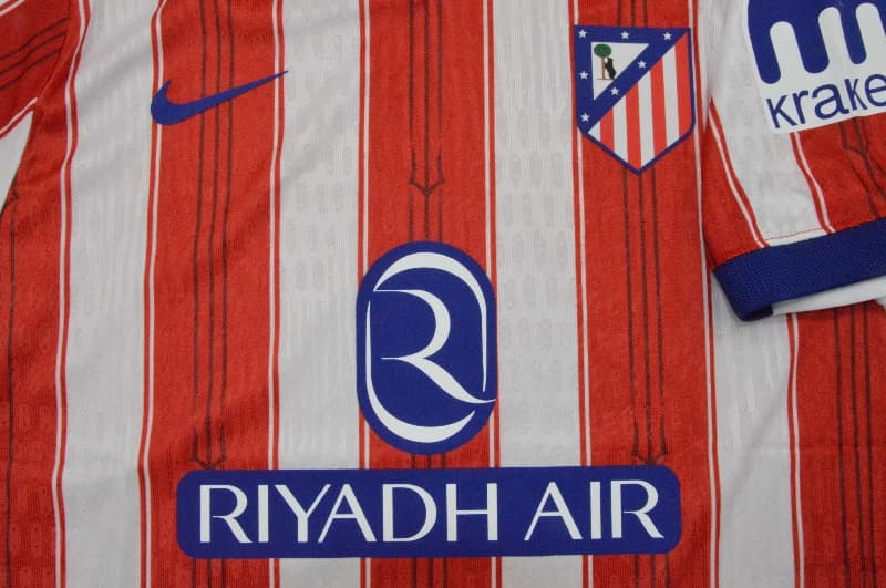 AAA(Thailand) Atletico Madrid 26/27 Home Soccer Jersey (Player)