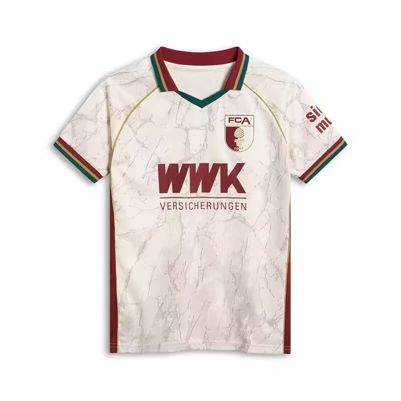 AAA(Thailand) Augsburg 26/27 Home Soccer Jersey