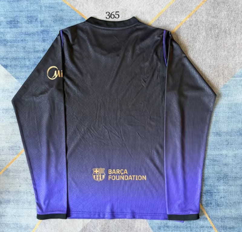 AAA(Thailand) Barcelona 26/27 Away Long Sleeve Soccer Jersey