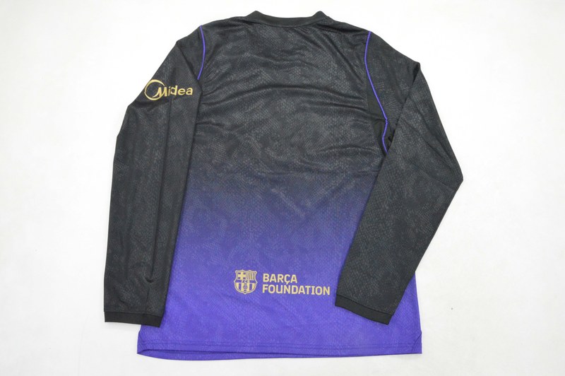 AAA(Thailand) Barcelona 26/27 Away Long Sleeve Soccer Jersey