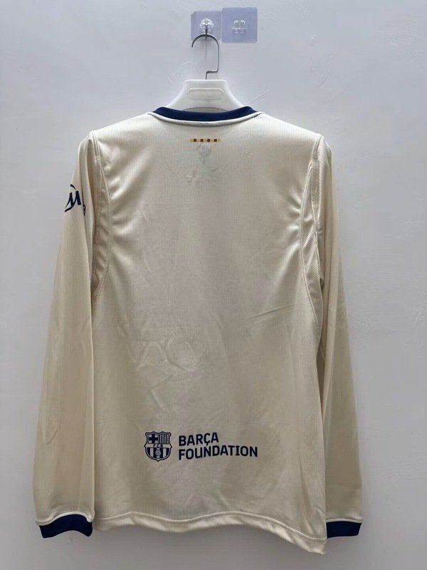 AAA(Thailand) Barcelona 26/27 Fourth Long Sleeve Soccer Jersey