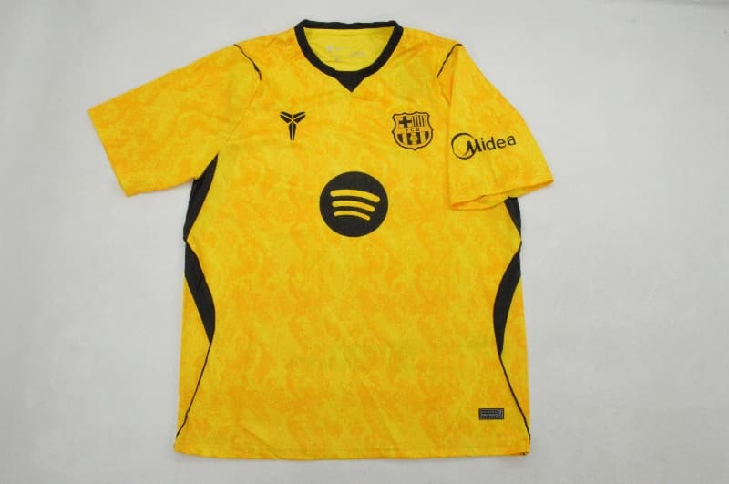 AAA(Thailand) Barcelona 26/27 Goalkeeper Yellow Soccer Jersey
