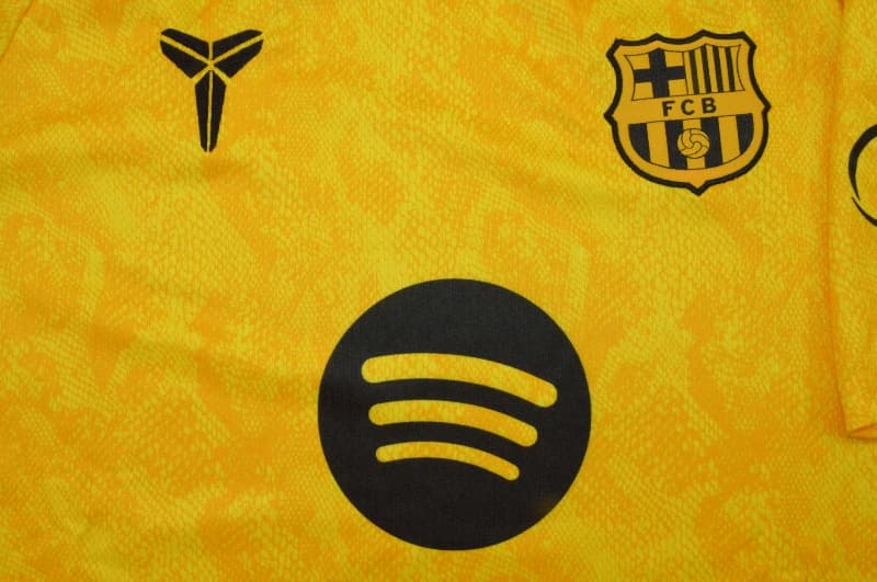 AAA(Thailand) Barcelona 26/27 Goalkeeper Yellow Soccer Jersey