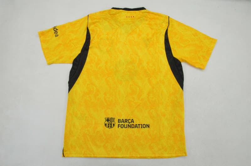 AAA(Thailand) Barcelona 26/27 Goalkeeper Yellow Soccer Jersey