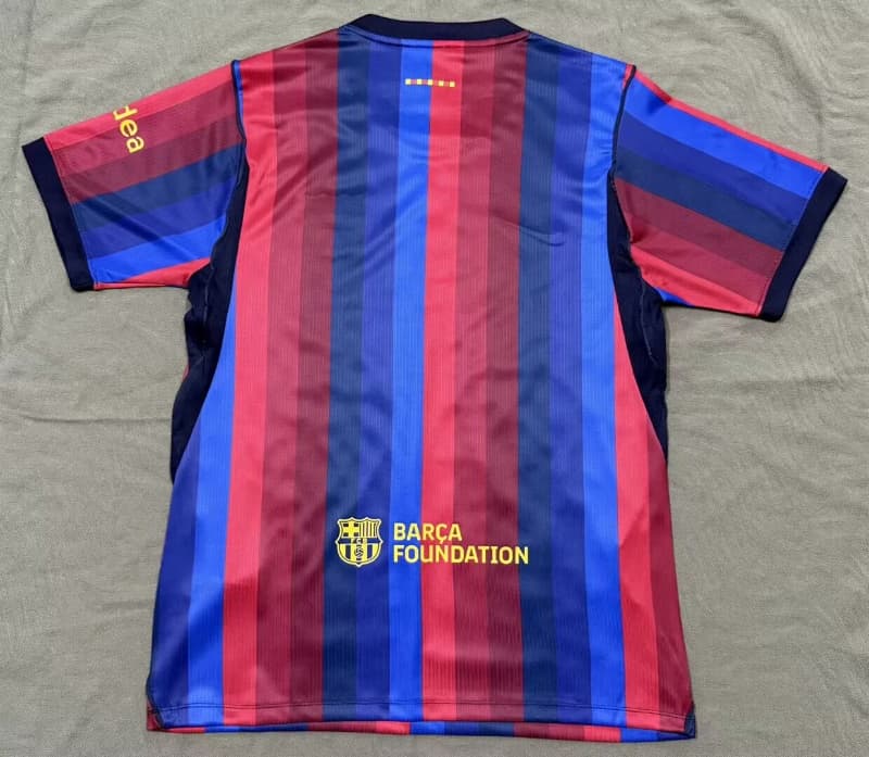 AAA(Thailand) Barcelona 26/27 Home Soccer Jersey Sponsor