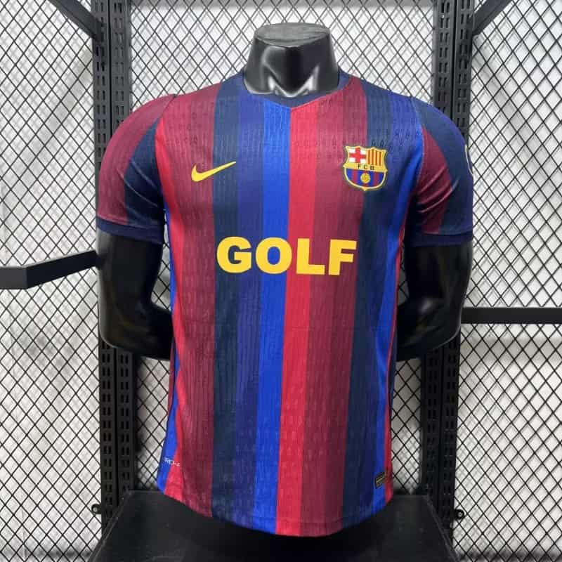 AAA(Thailand) Barcelona 26/27 Home Soccer Jersey (Player) Sponsor