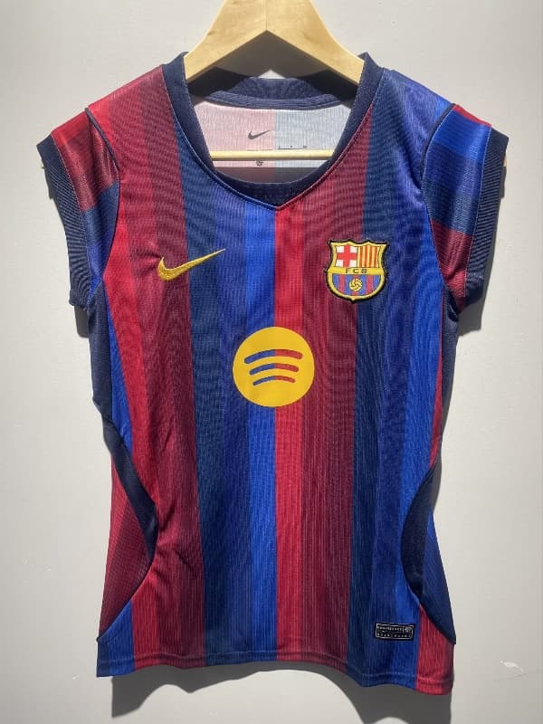 AAA(Thailand) Barcelona 26/27 Home Women Soccer Jersey 02