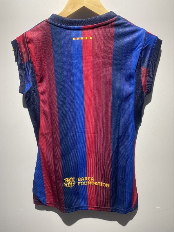 AAA(Thailand) Barcelona 26/27 Home Women Soccer Jersey 02