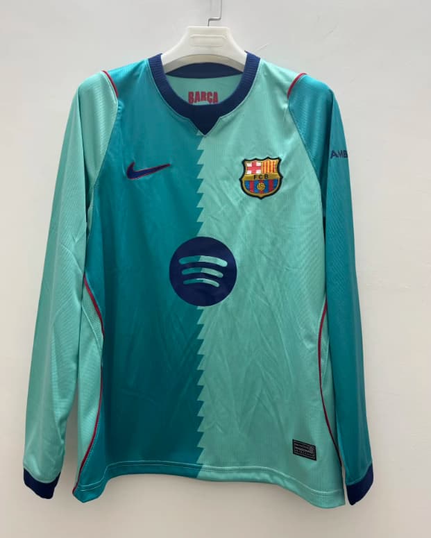 AAA(Thailand) Barcelona 26/27 Third Long Sleeve Soccer Jersey