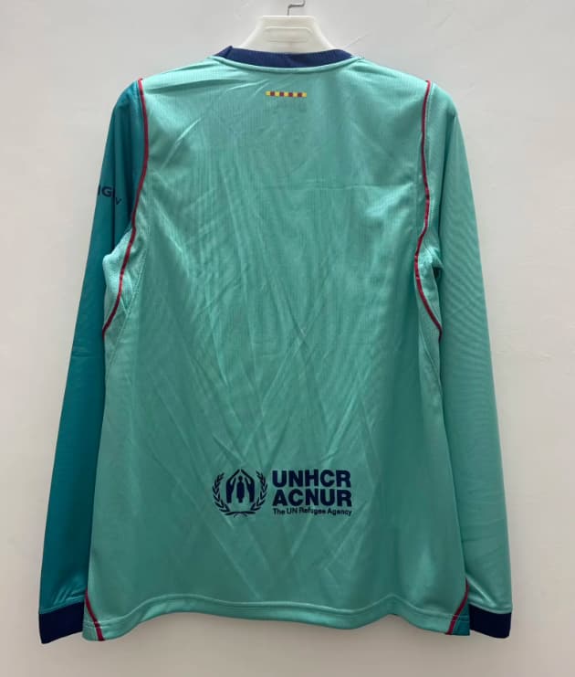 AAA(Thailand) Barcelona 26/27 Third Long Sleeve Soccer Jersey