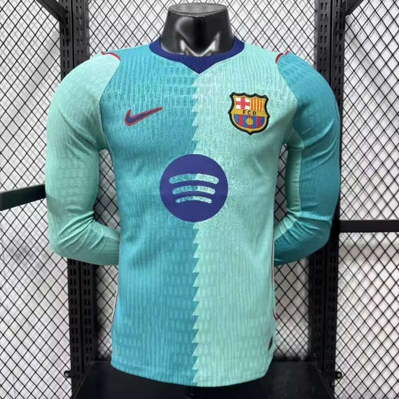 AAA(Thailand) Barcelona 26/27 Third Long Sleeve Soccer Jersey (Player)
