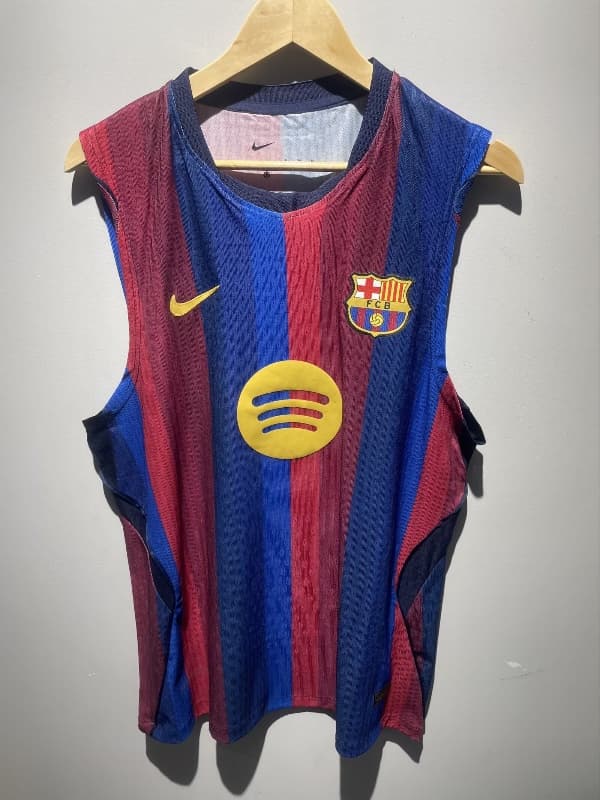 AAA(Thailand) Barcelona 26/27 Training Vest Soccer Jersey 02