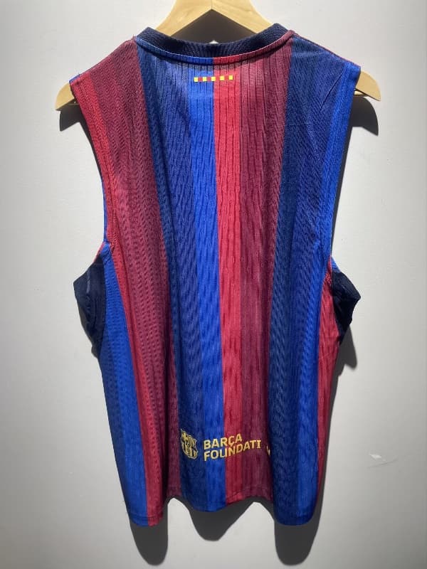 AAA(Thailand) Barcelona 26/27 Training Vest Soccer Jersey 02
