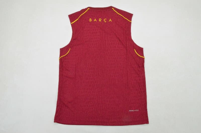 AAA(Thailand) Barcelona 26/27 Training Vest Soccer Jersey (Player)