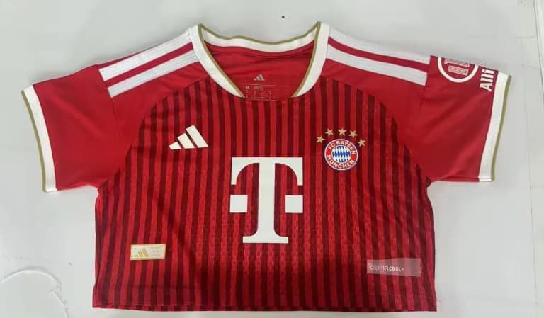 AAA(Thailand) Bayern Munich 26/27 Home Women Cropped Soccer Jersey