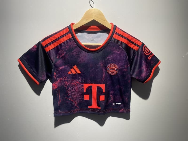 AAA(Thailand) Bayern Munich 26/27 Third Women Cropped Soccer Jersey