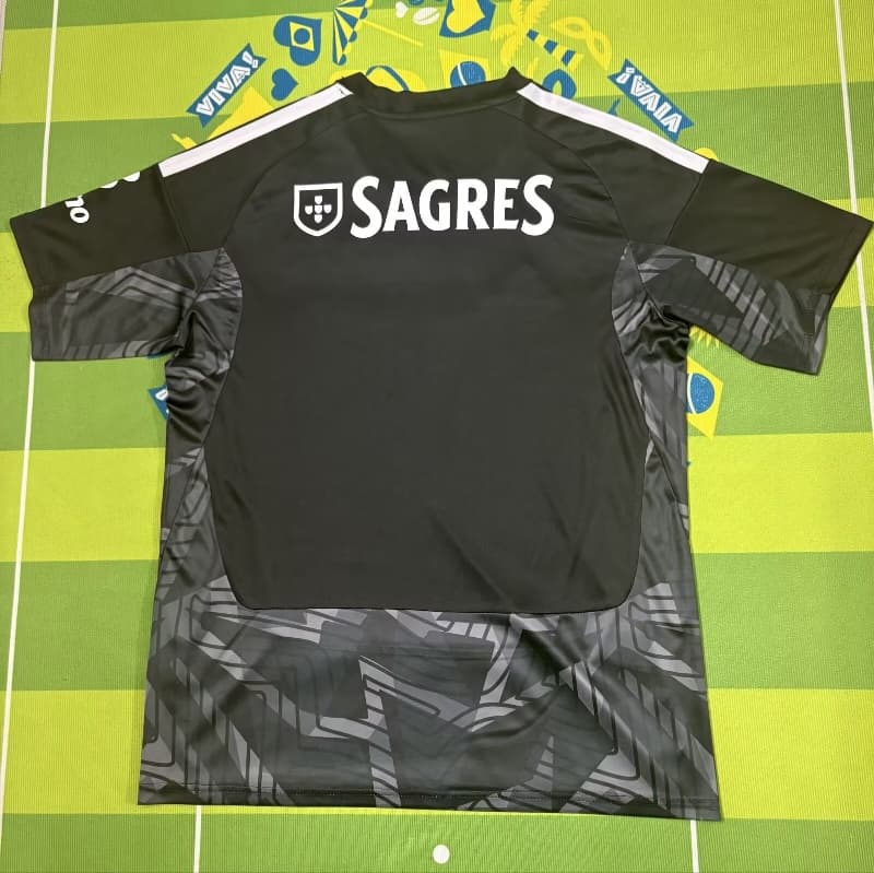 AAA(Thailand) Benfica 26/27 Goalkeeper Black Soccer Jersey