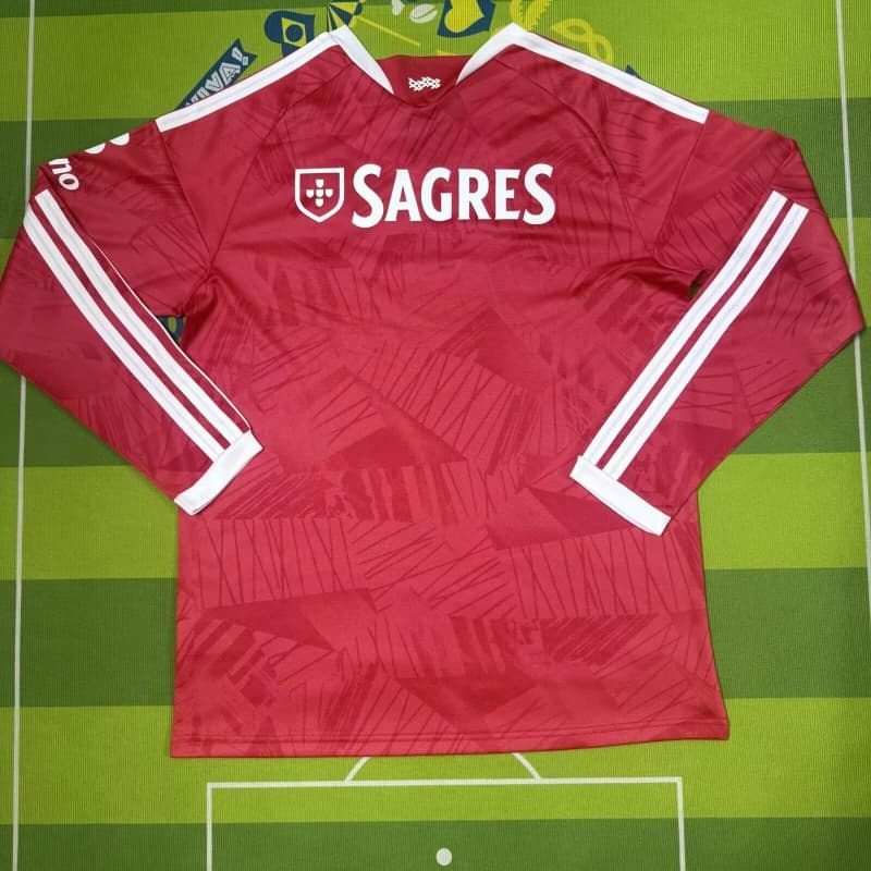 AAA(Thailand) Benfica 26/27 Home Long Sleeve Soccer Jersey