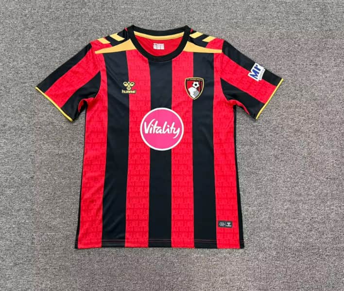 AAA(Thailand) Bournemouth 26/27 Home Soccer Jersey AAA(Thailand) Bournemouth 26/27 Home Soccer Jersey