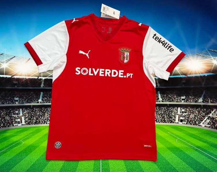 AAA(Thailand) Braga 26/27 Home Soccer Jersey AAA(Thailand) Braga 26/27 Home Soccer Jersey