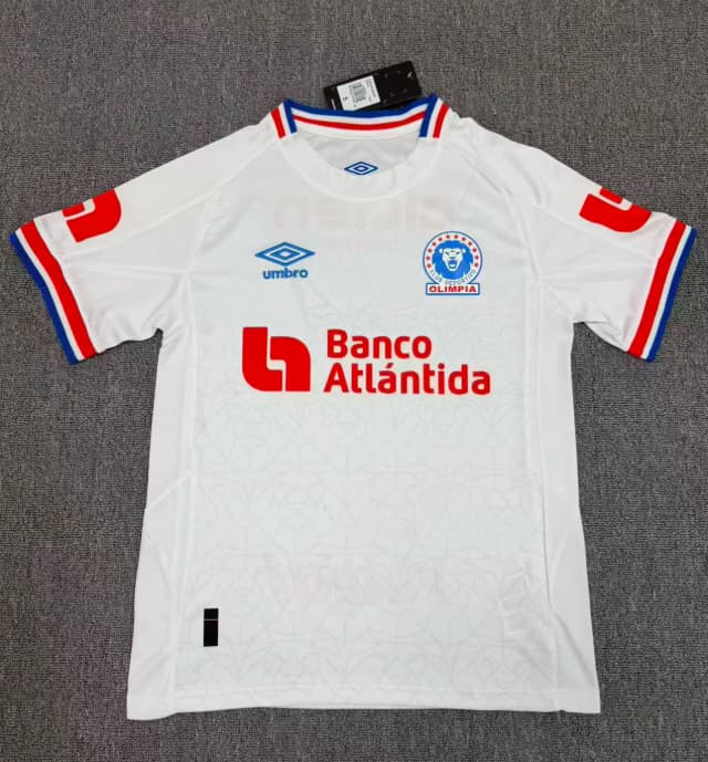 AAA(Thailand) CD Olimpia 2026 Home Soccer Jersey AAA(Thailand) CD Olimpia 2026 Home Soccer Jersey