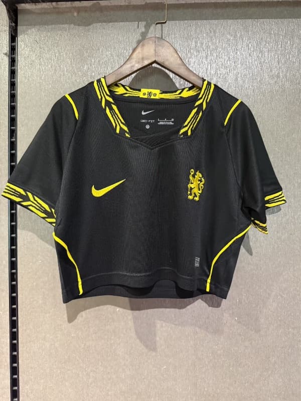 AAA(Thailand) Chelsea 26/27 Away Women Cropped Soccer Jersey