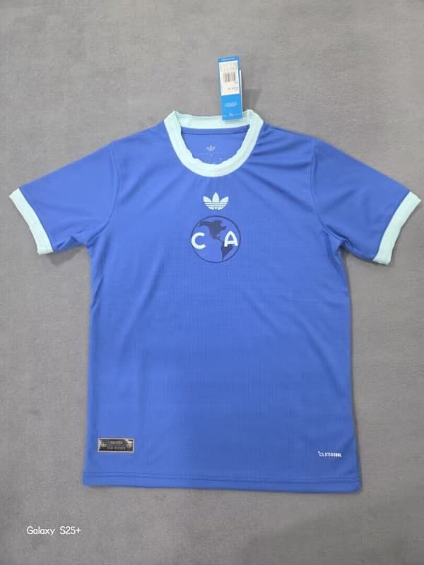 AAA(Thailand) Club America 26/27 110th Anniversary Blue Soccer Jersey AAA(Thailand) Club America 26/27 110th Anniversary Blue Soccer Jersey