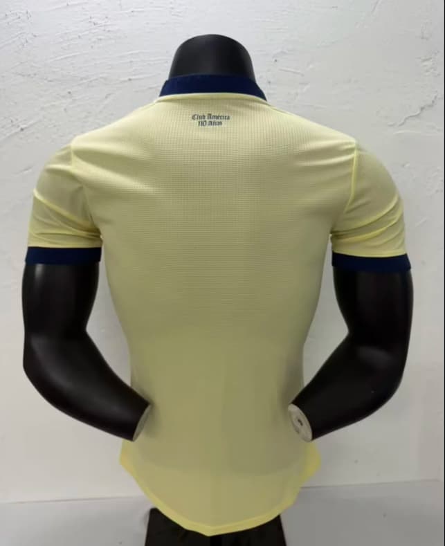 AAA(Thailand) Club America 26/27 110th Anniversary Yellow Soccer Jersey (Player)