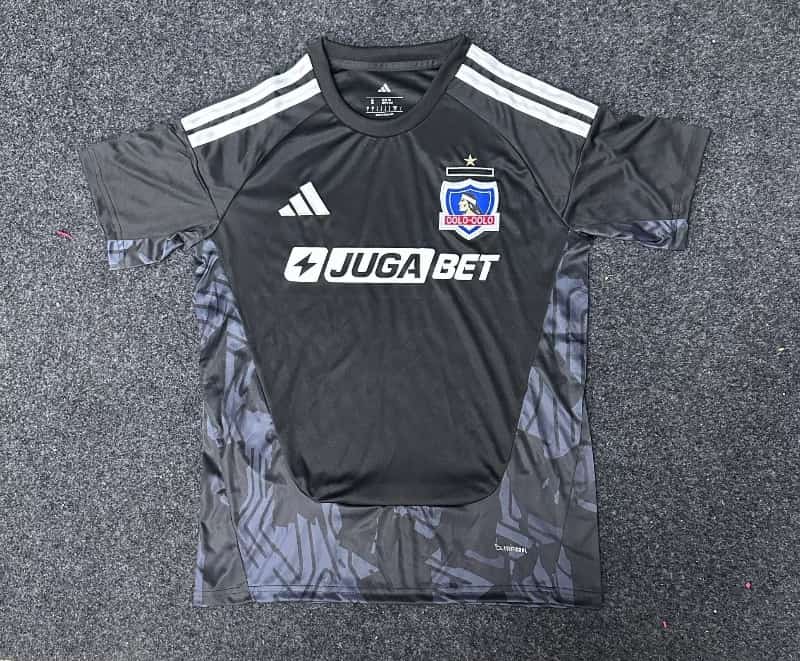 AAA(Thailand) Colo Colo 2026 Goalkeeper Black Soccer Jersey AAA(Thailand) Colo Colo 2026 Goalkeeper Black Soccer Jersey