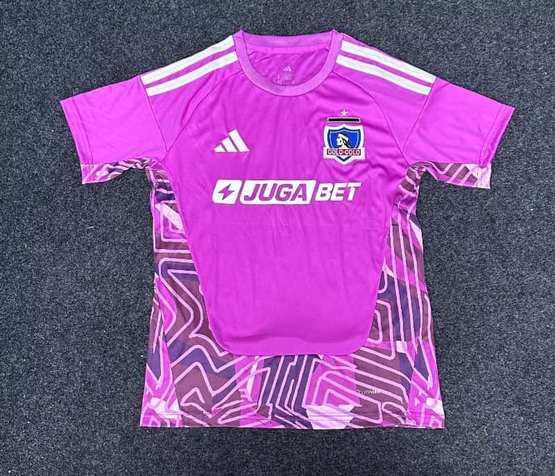 AAA(Thailand) Colo Colo 2026 Goalkeeper Purple Soccer Jersey AAA(Thailand) Colo Colo 2026 Goalkeeper Purple Soccer Jersey