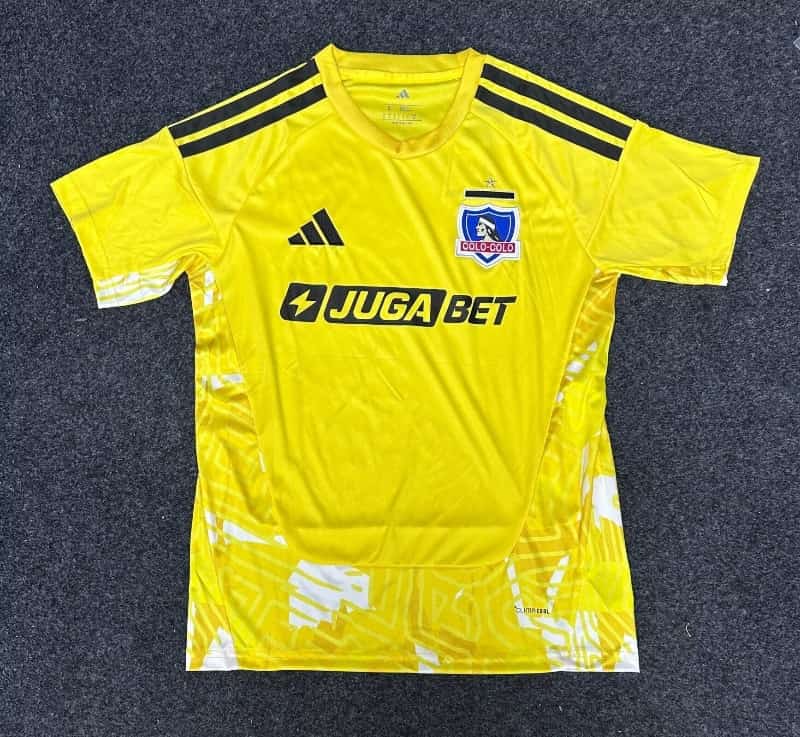 AAA(Thailand) Colo Colo 2026 Goalkeeper Yellow Soccer Jersey AAA(Thailand) Colo Colo 2026 Goalkeeper Yellow Soccer Jersey
