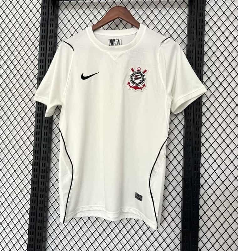 AAA(Thailand) Corinthians 2026 Home Soccer Jersey AAA(Thailand) Corinthians 2026 Home Soccer Jersey