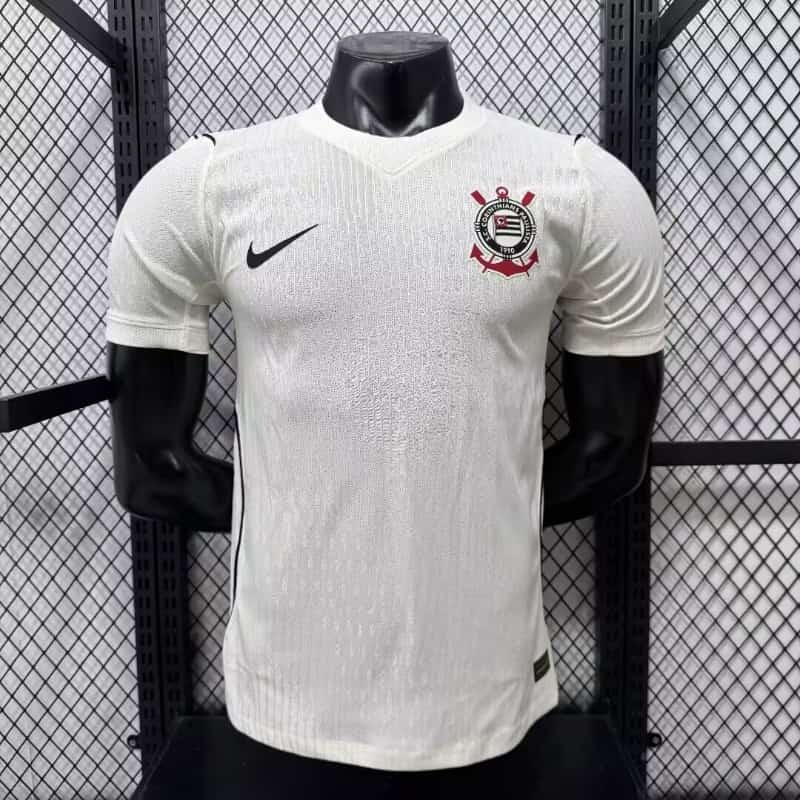 AAA(Thailand) Corinthians 2026 Home Soccer Jersey (Player) AAA(Thailand) Corinthians 2026 Home Soccer Jersey (Player)