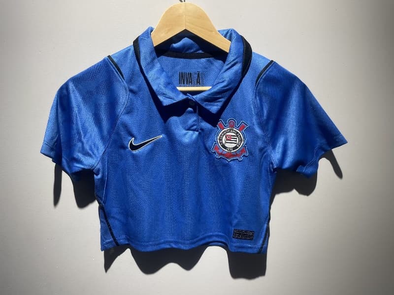 AAA(Thailand) Corinthians 2026 Third Women Cropped Soccer Jersey