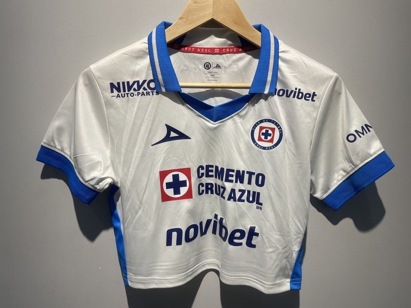 AAA(Thailand) Cruz Azul 26/27 Away Women Cropped Soccer Jersey