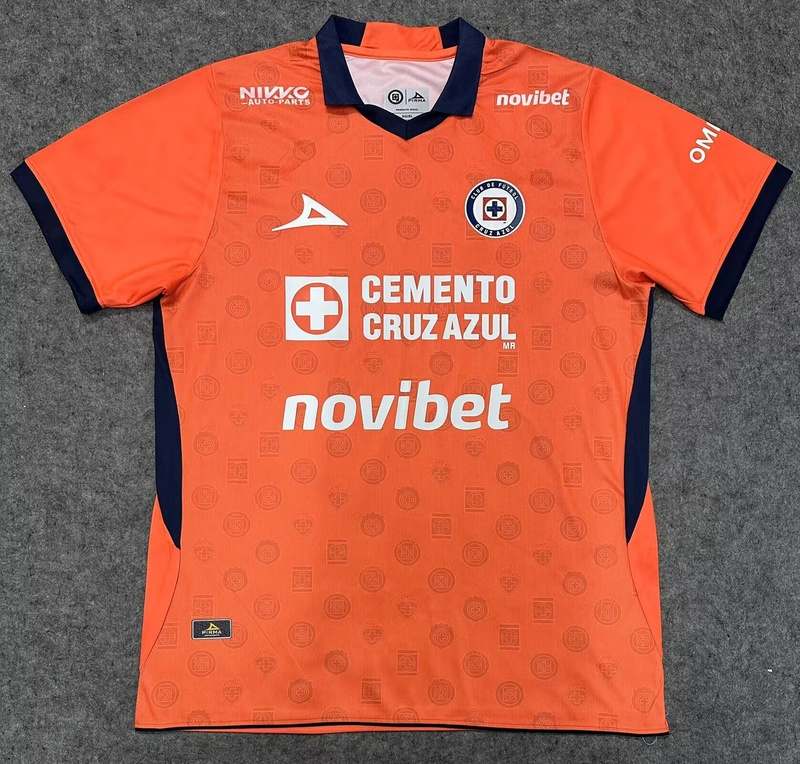 AAA(Thailand) Cruz Azul 26/27 Goalkeeper Orange Soccer Jersey