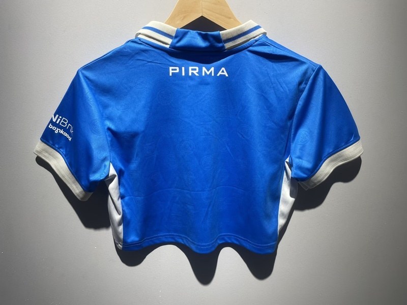 AAA(Thailand) Cruz Azul 26/27 Home Women Cropped Soccer Jersey