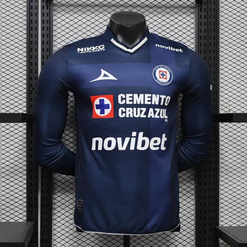 AAA(Thailand) Cruz Azul 26/27 Third Long Sleeve Soccer Jersey (Player)