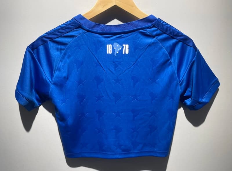 AAA(Thailand) Cruzeiro 2026 Home Women Cropped Soccer Jersey